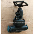 DIN High Pressure Forged Steel A105 Butt Welding Globe Valve